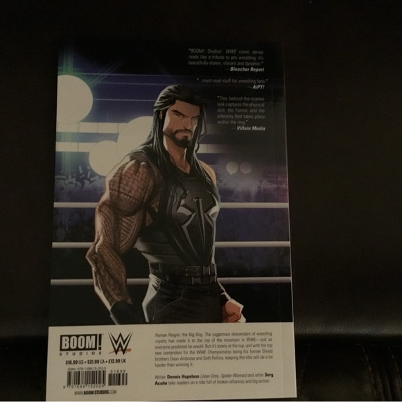 WWE set of 3 graphic novels THE SHIELD. Like new - Picture 3 of 8